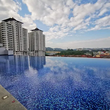 3 Astetica Residences The Mines 4Br Wifi Netflix Lake View Seri Kembangan Exterior photo